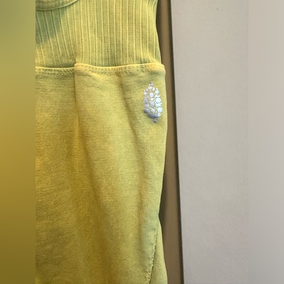 NWOT RARE SOLD OUT COLOR Free People Movement Good Karma Onesie-Pineapple Punch - Picture 13 of 15